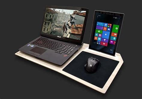 gaming laptop setup