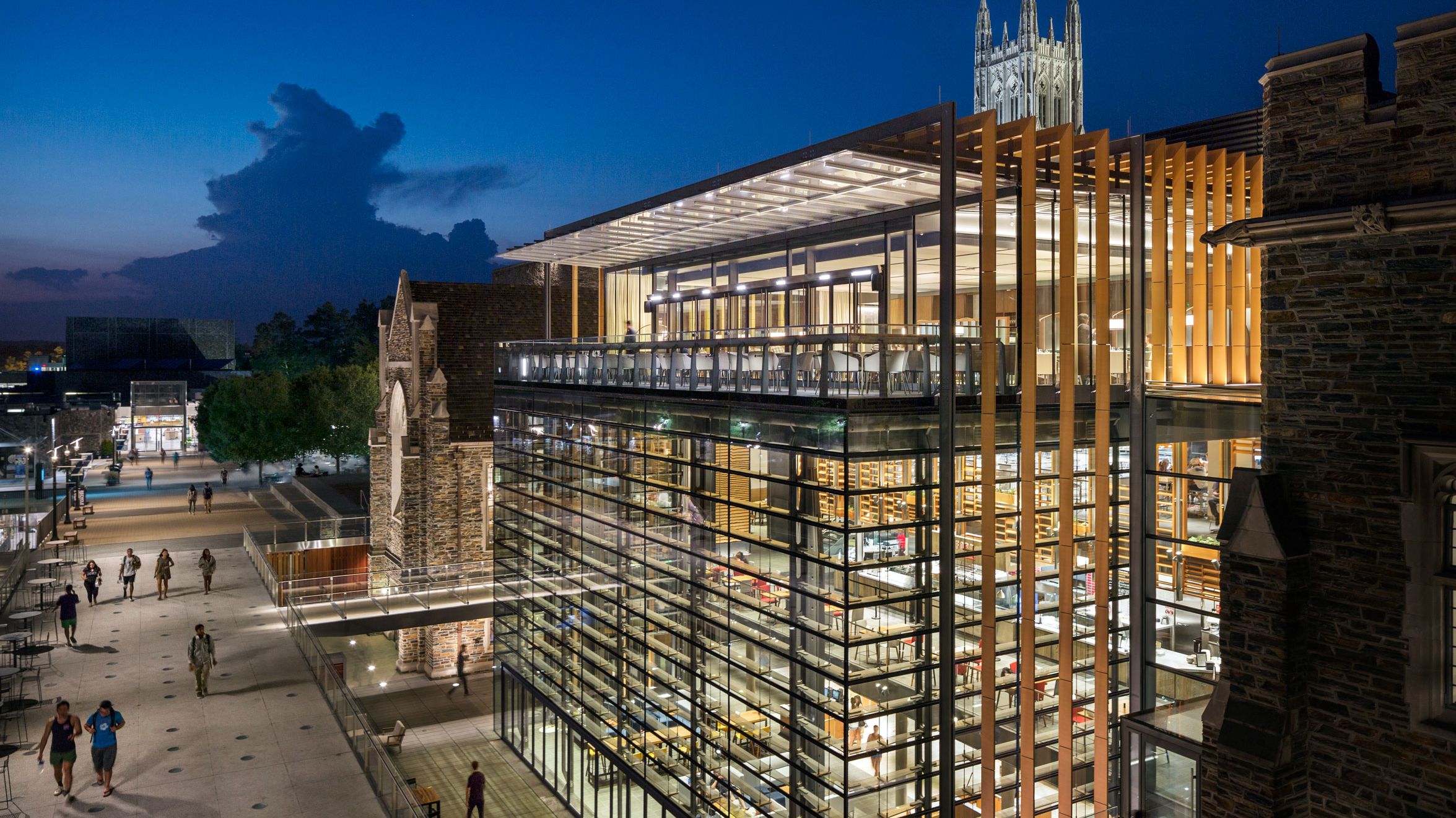 scenic view of academic campus building