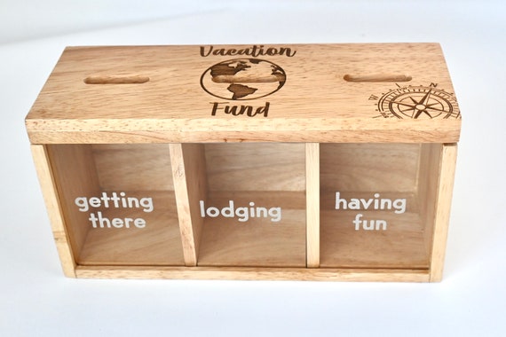 savings piggy bank table