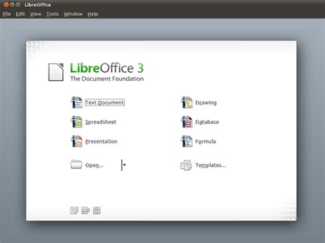 LibreOffice office suite features