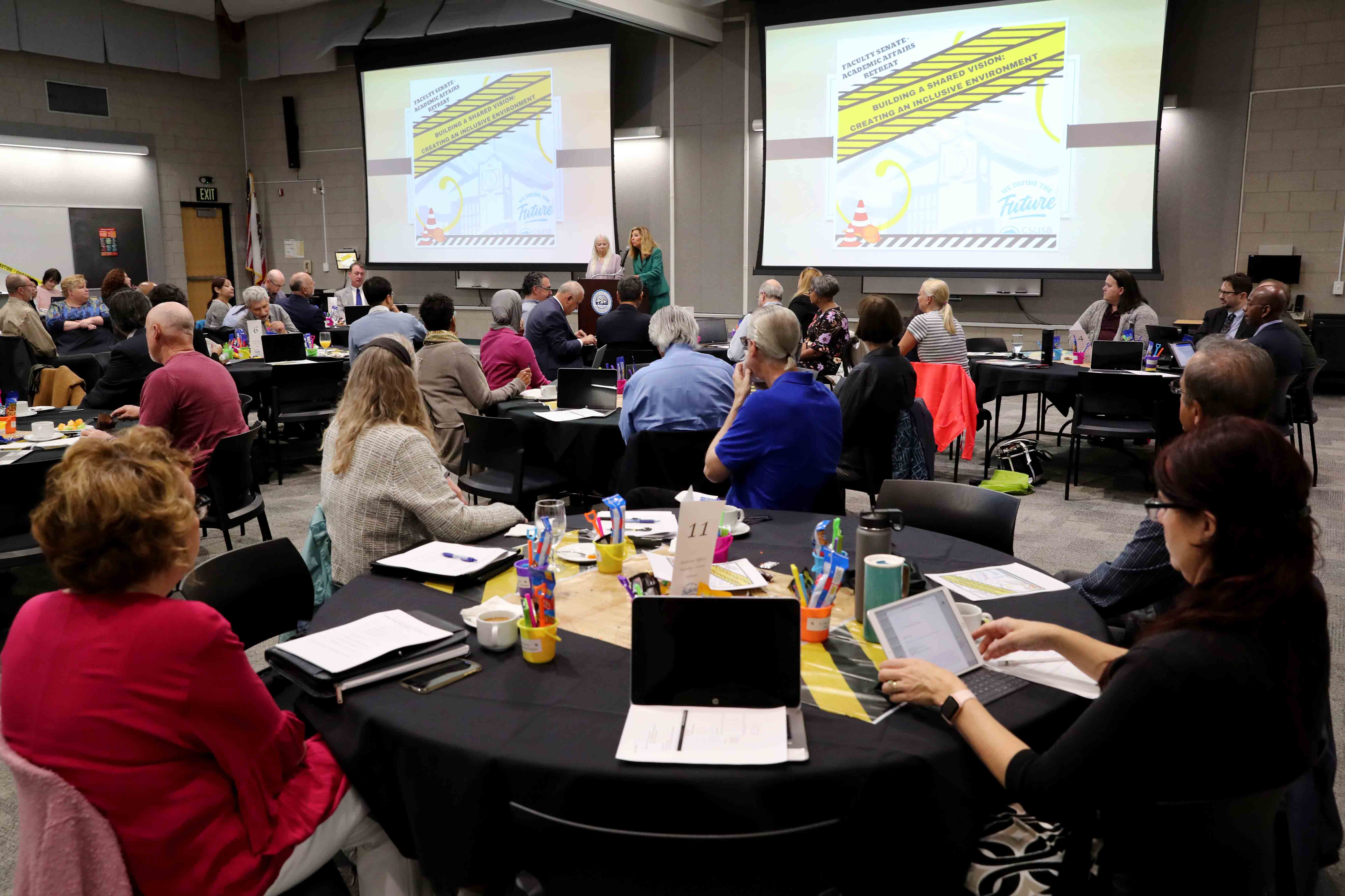 university campus faculty discussion