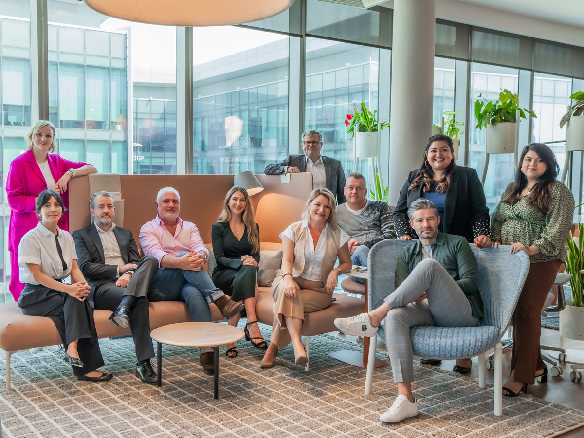 office workspace international meeting