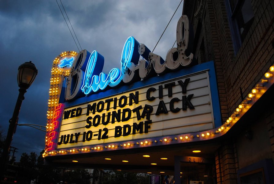 cinema theater marquee