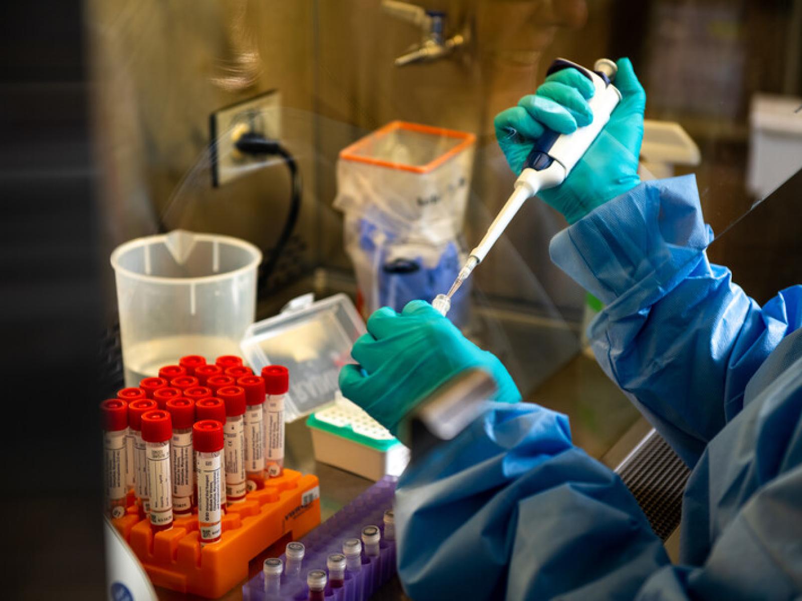 physical vaccine laboratory equipment