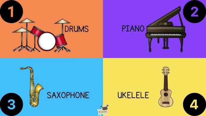 musical instruments and classroom activity