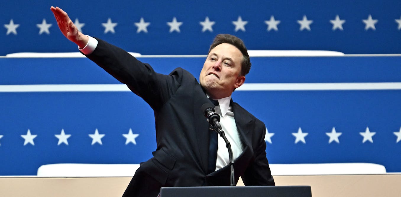 controversial public figure gestures