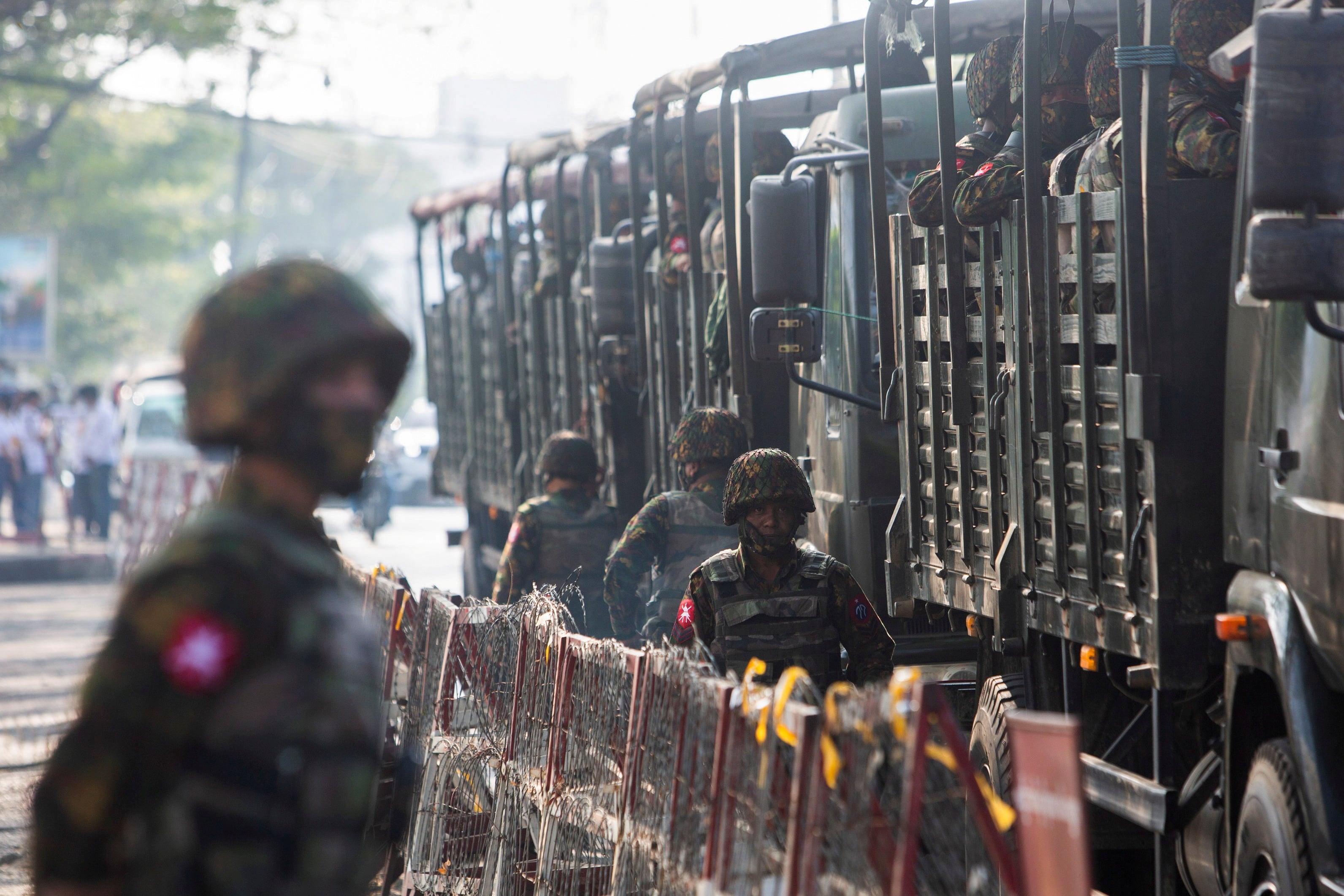 military equipment, industrial facilities, business meeting in Yangon