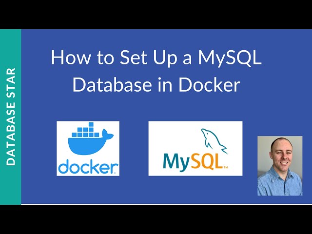 docker container mysql setup
