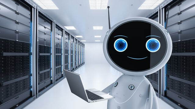 server room digital screens automation