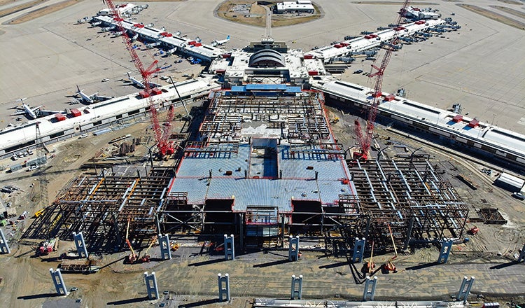airport terminal modernization physical infrastructure