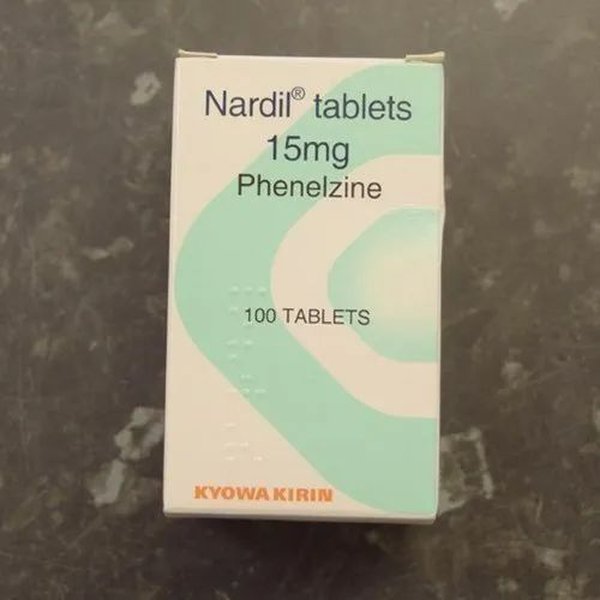 Box and blister pack of Nardil 15mg tablets