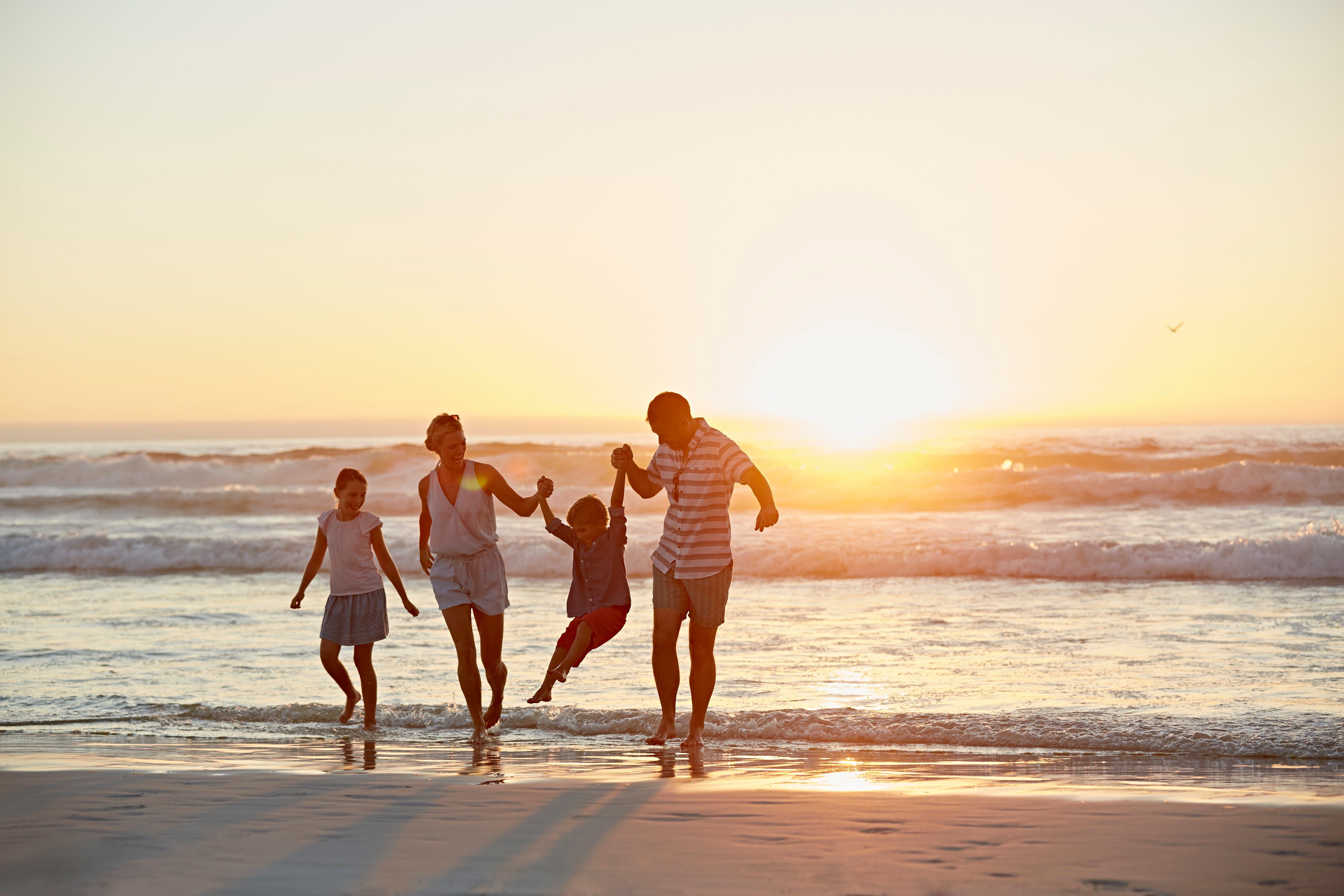coastal scenery family vacation