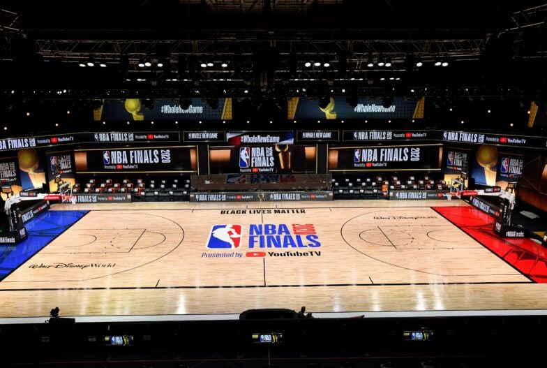 nba basketball game court stadium