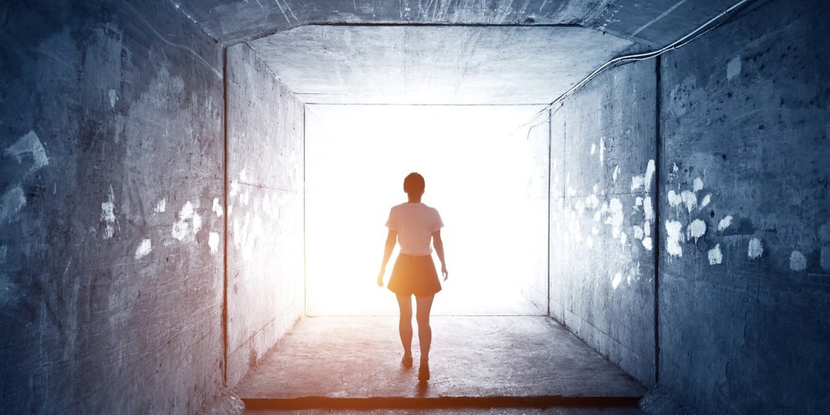 near death experience visualization
