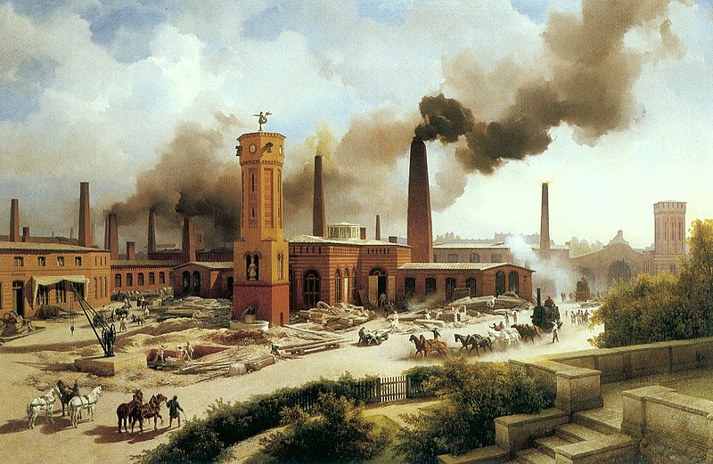 urban landscapes and industrial scenes