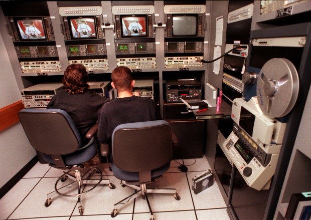 streaming service office and production equipment