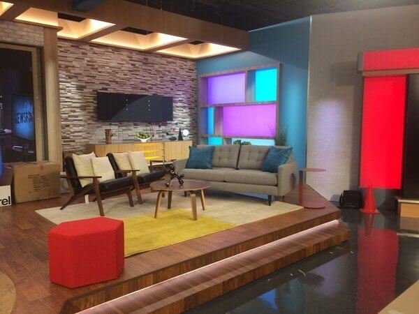 scenic tv show set