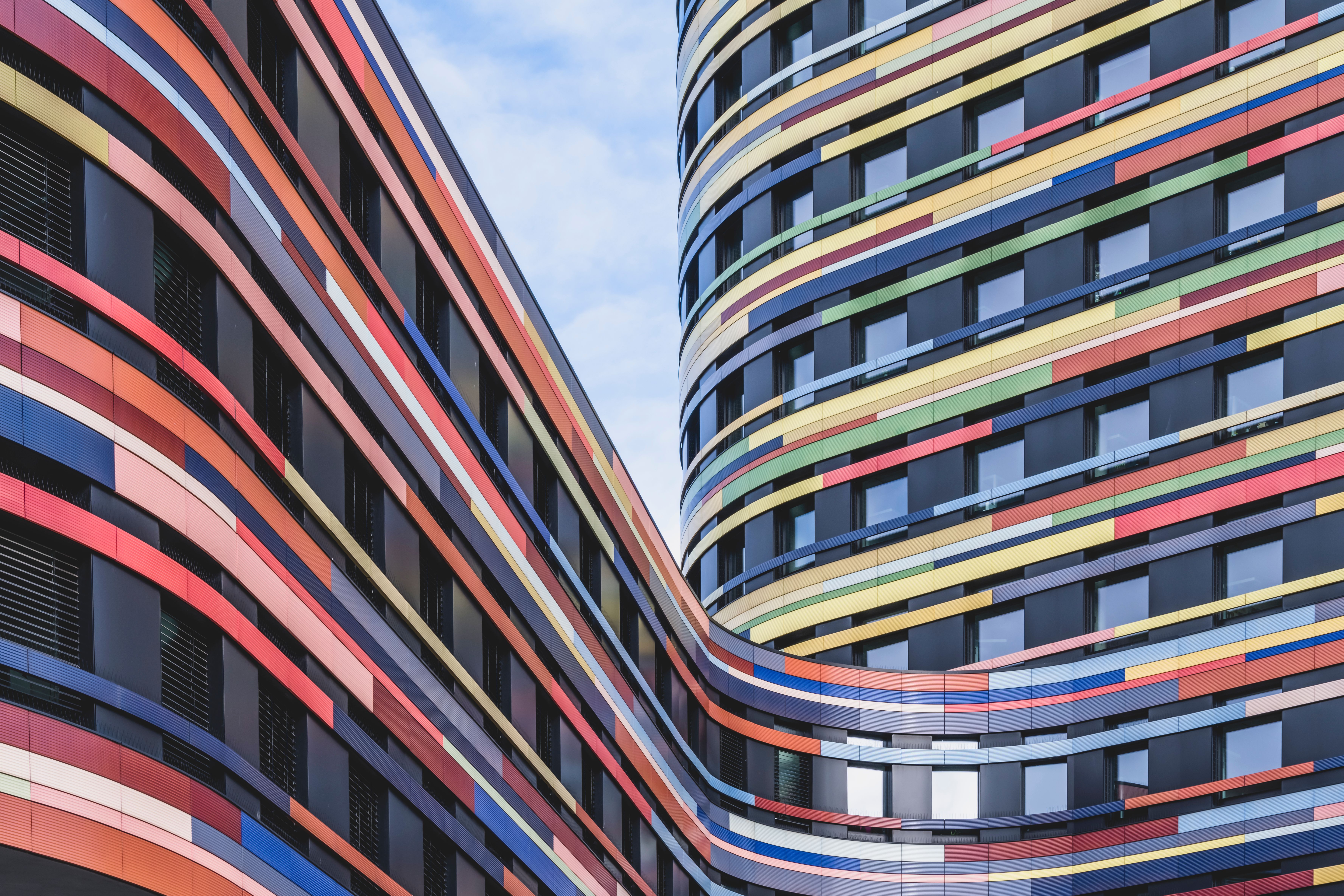 modern architecture buildings scenery