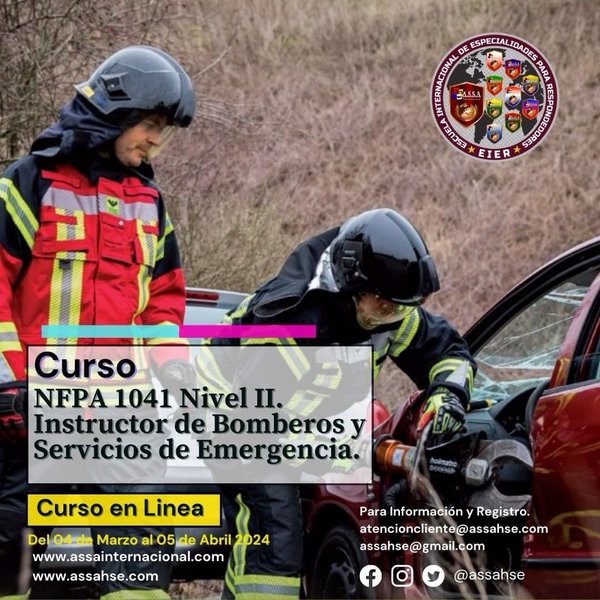 Imagen representativa del curso Instructor NFPA 1041 Nivel II