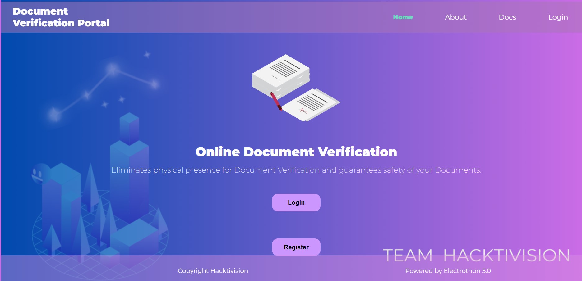 digital document verification portal