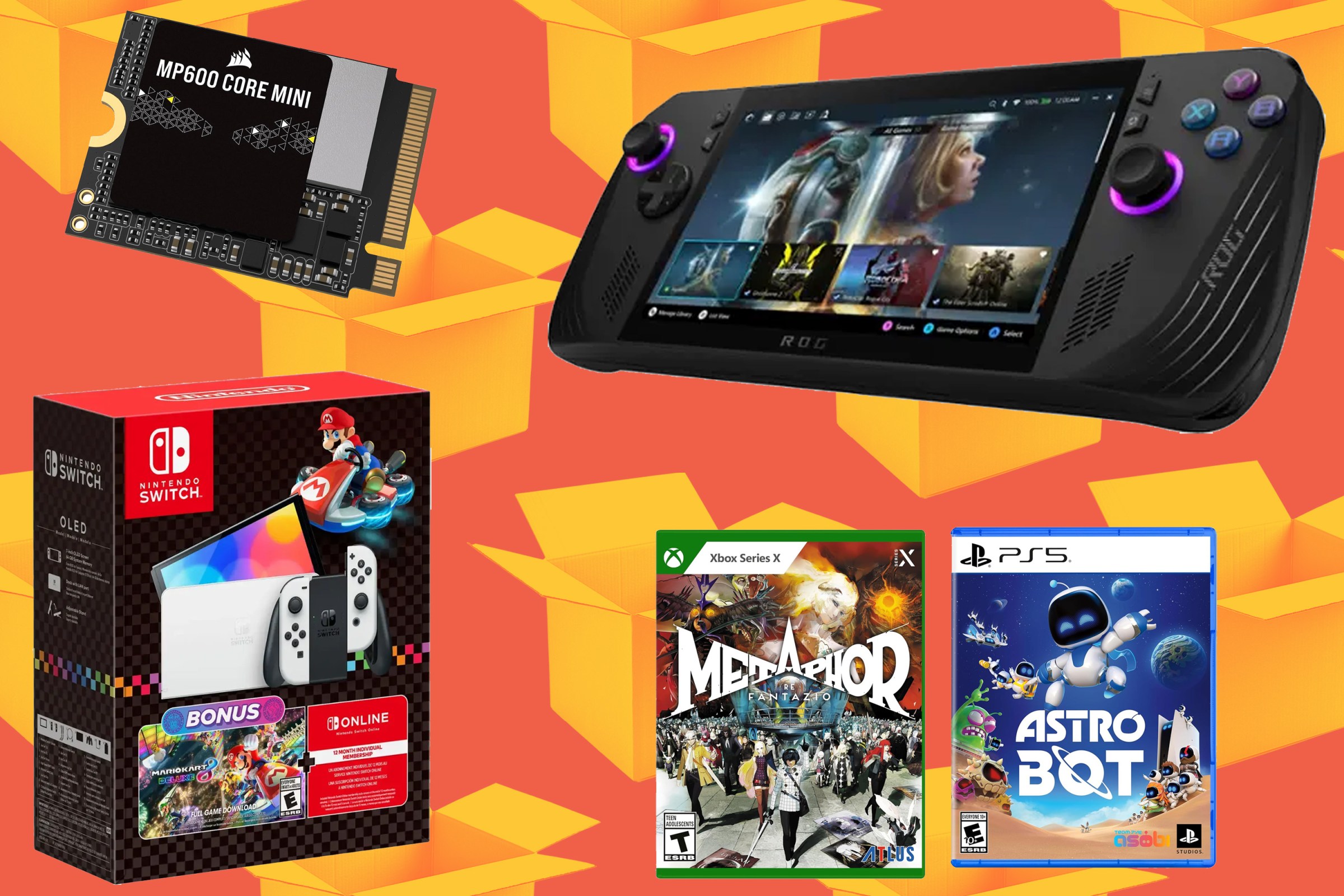 mobile gaming devices and iconic game characters