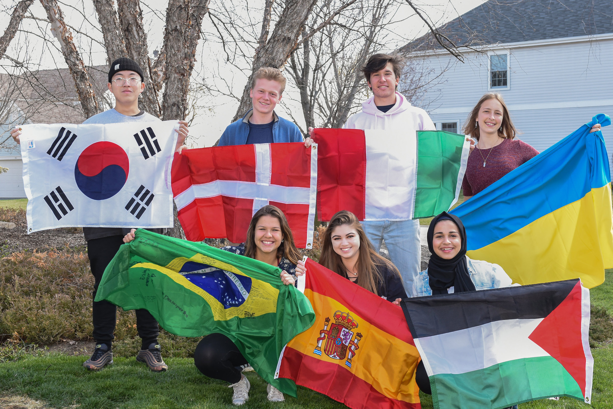 school host family American campus