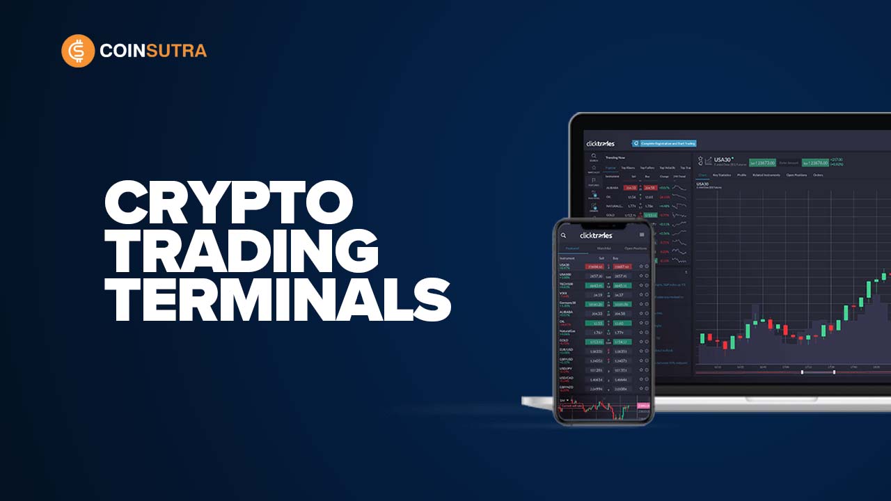 cryptocurrency exchange terminal screen