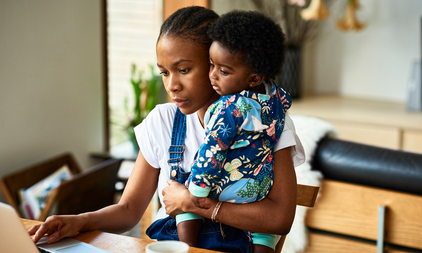 women balancing work and family