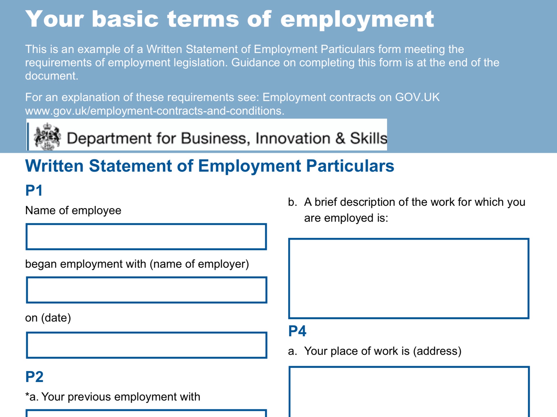 UK employment law documents and workplace environment