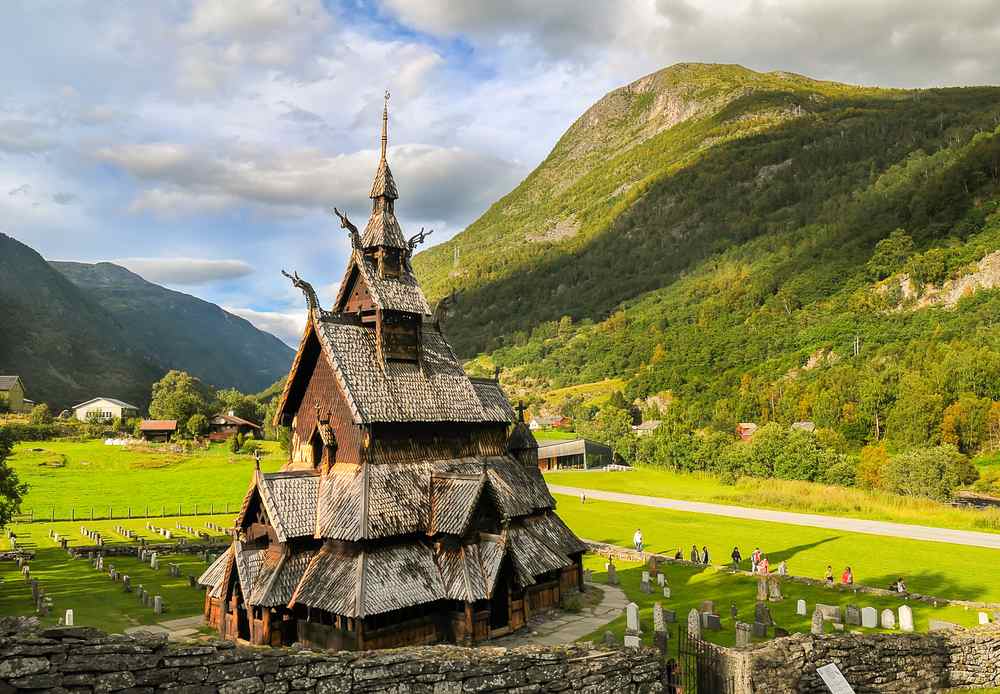 norwegian landscape and objects