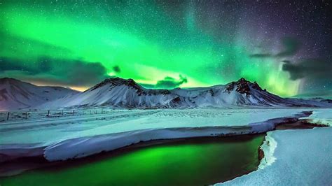 aurora borealis scenery