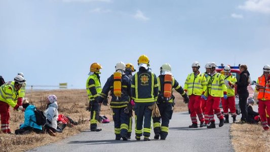 emergency response team in action