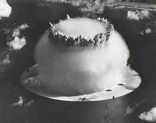 nuclear explosion mushroom cloud