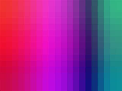 vibrant color spectrum