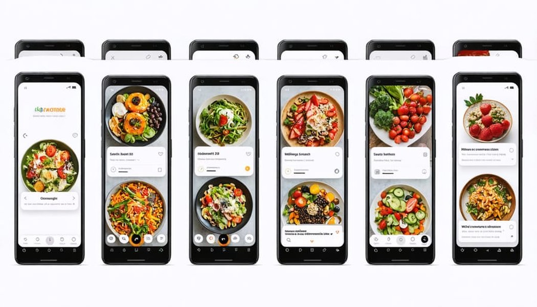 AI Nutrition Apps Concept