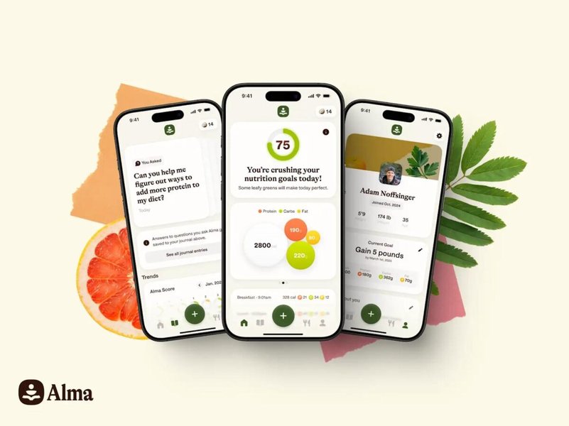AI Powered Nutrition App Interface