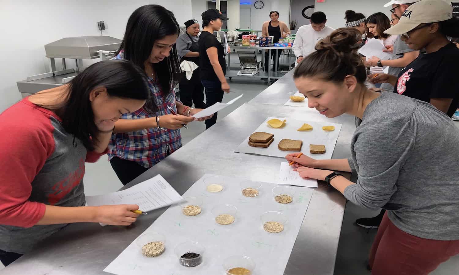 medical school classroom interactive nutrition session