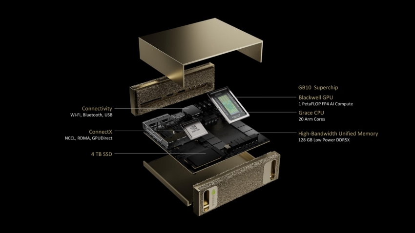 nvidia project digits ai supercomputer