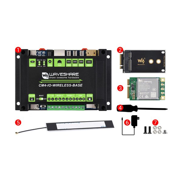 CM4 IoT Wireless 4G LTE Expansion HAT