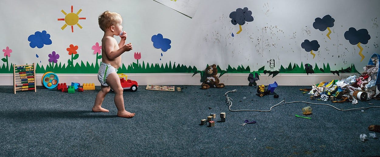 physical scenes children care facility