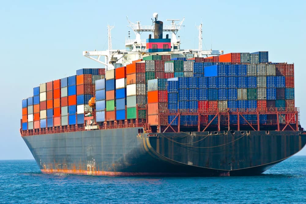 ocean shipping cargo container