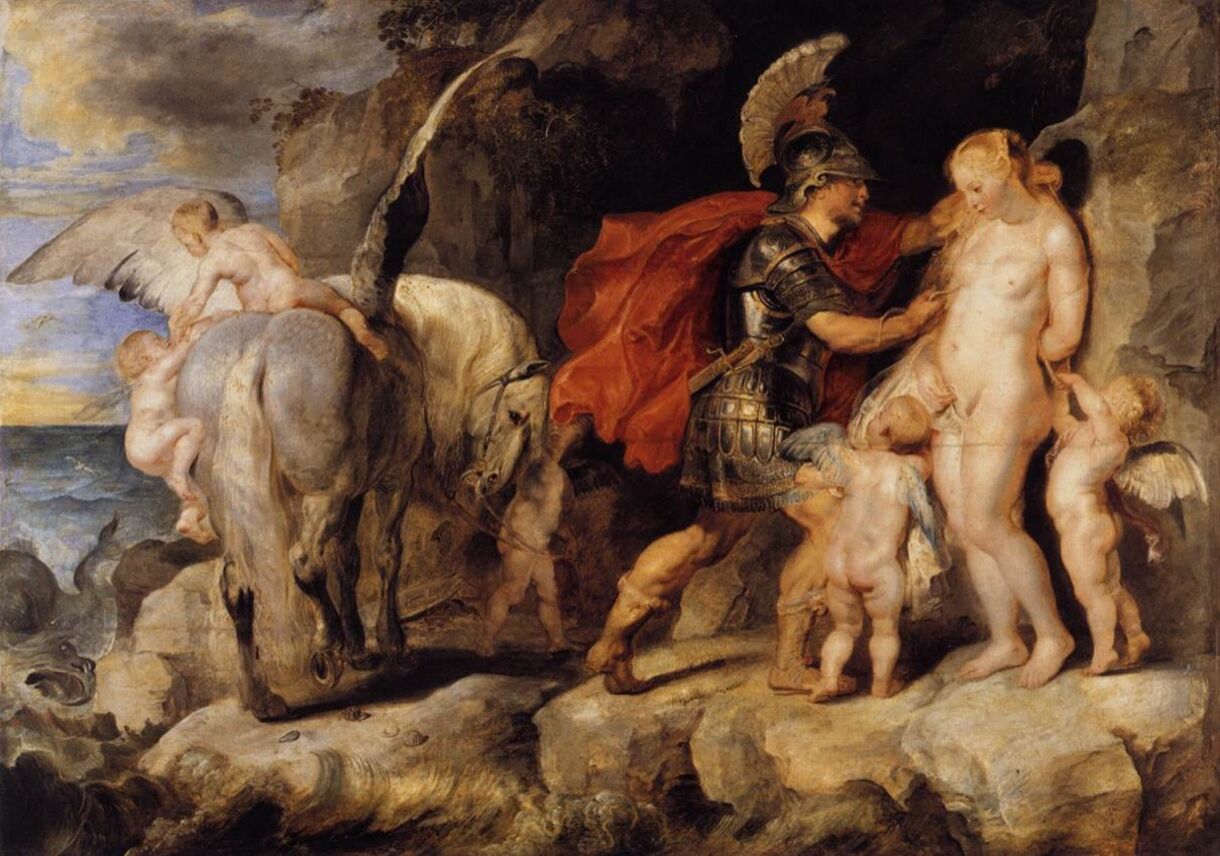 classical art ancient scenery myth