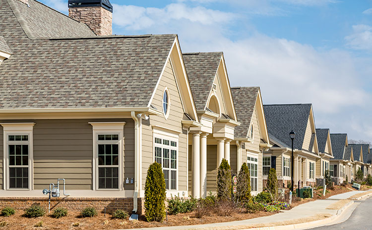 senior living community building
