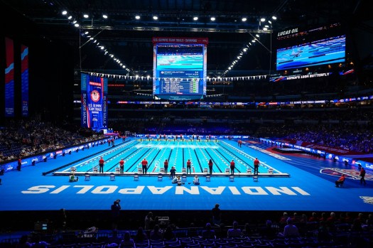 sporting events stadium track pool