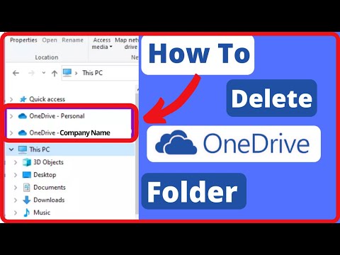 windows laptop one drive folder cleanup