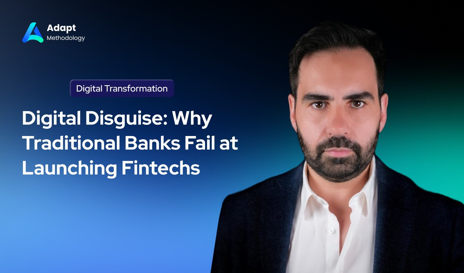 digital banking interface and traditional bank facade