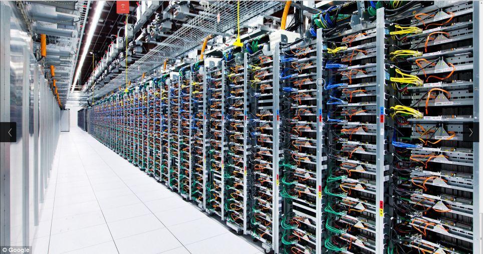 physical data center and cloud servers