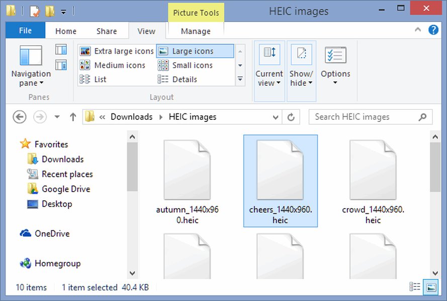 Opening HEIC photos on Windows, Mac, iPhone and Android