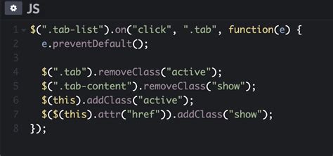 jQuery code editing