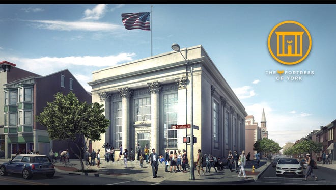 bank building exterior digital technology